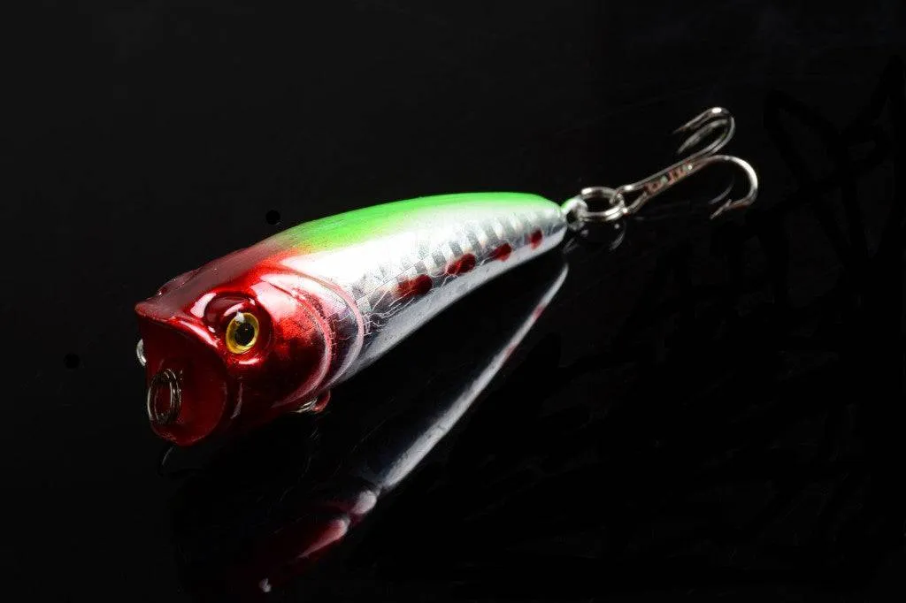 10X 6cm Popper Poppers Fishing Lure Lures Surface Tackle Saltwater