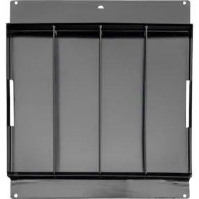 3047140 - BLACK STEEL TOOL TRAY FOR BUYERS PRODUCTS CROSSOVER AND GULL-WING TRUCK BOX SERIES