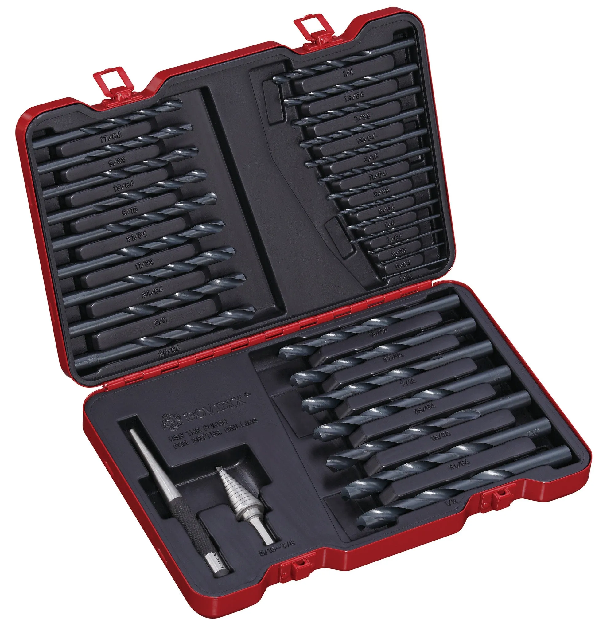 31 PC Drill Bit Set Pro, Inch