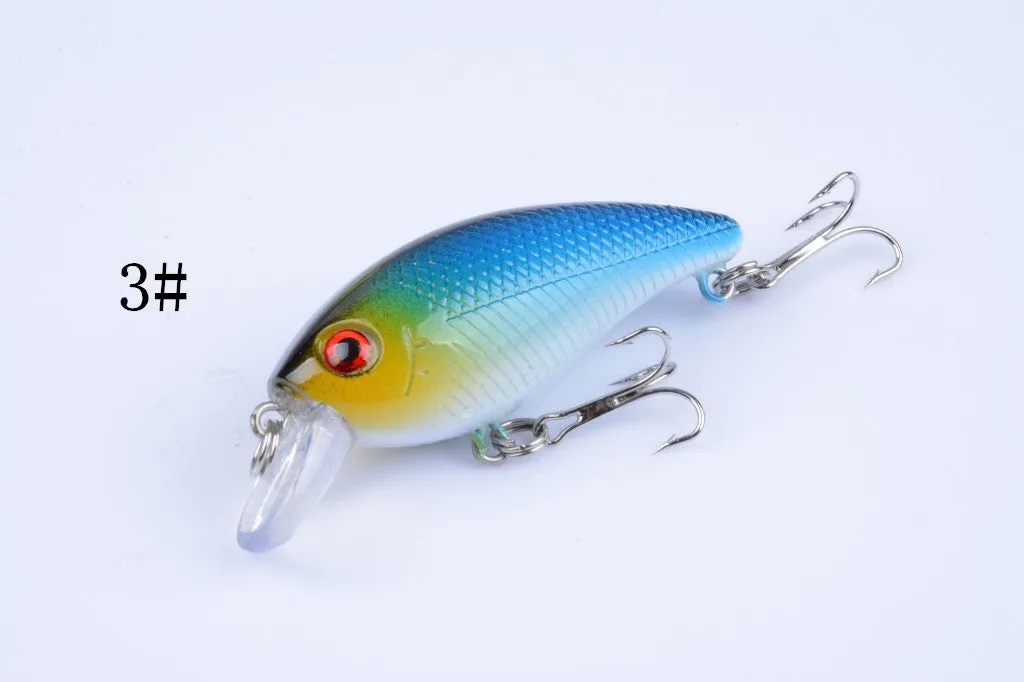 4X 6.5cm Popper Poppers Fishing Lure Lures Surface Tackle Saltwater