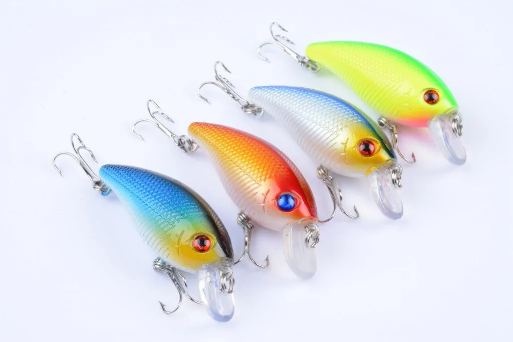 4X 6.5cm Popper Poppers Fishing Lure Lures Surface Tackle Saltwater