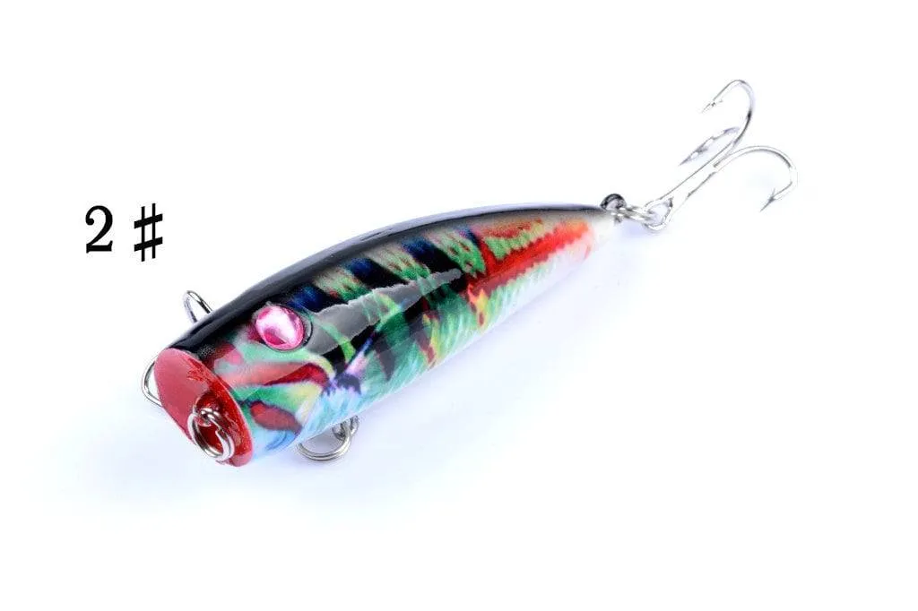 4X 6.8cm Popper Poppers Fishing Lure Lures Surface Tackle Saltwater