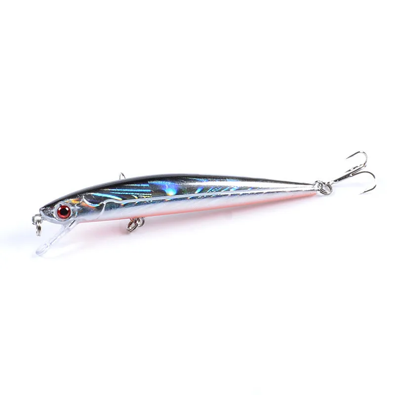 6x Popper Minnow 11cm Fishing Lure Lures Surface Tackle Fresh Saltwater