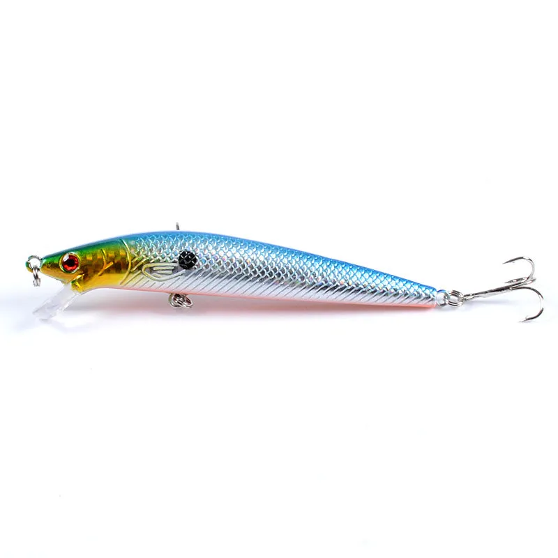 7x Popper Minnow 11.8cm Fishing Lure Lures Surface Tackle Fresh Saltwater