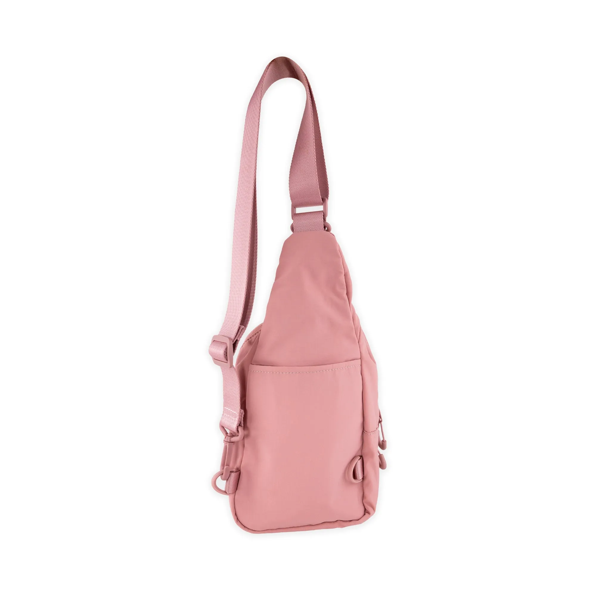 Ampere Creations "Julie" Nylon Crossbody/Sling Bag- Pink