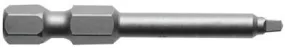 Apex Tool Group Recess Power Bits, #1, 1/4 in Drive, 2 3/4 in, 1951-1X