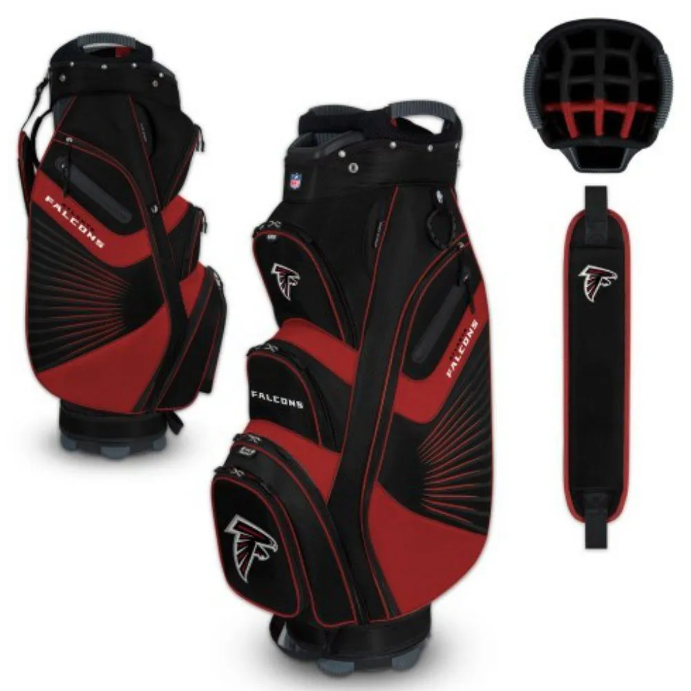 Atlanta Falcons WinCraft "The Bucket II" 14-Way Cooler Cart Golf Bag