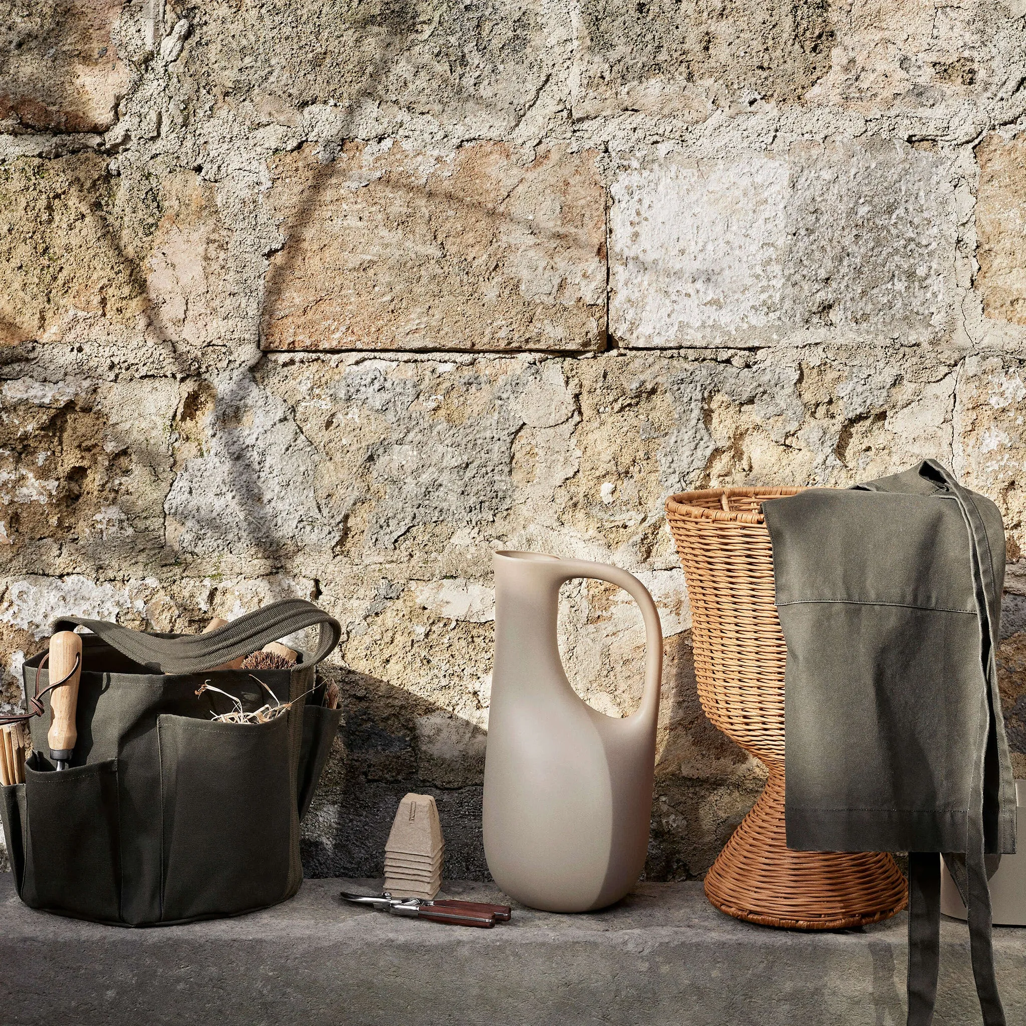 Bark Garden Bucket Bag by Ferm Living