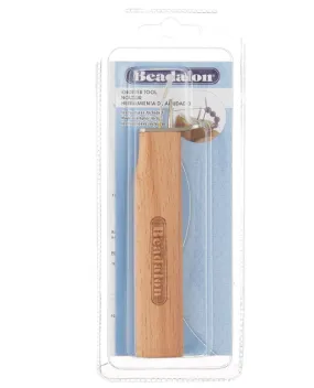 Beadalon-Knotter Tool, 7.88 x 3 x 0.75,Brown