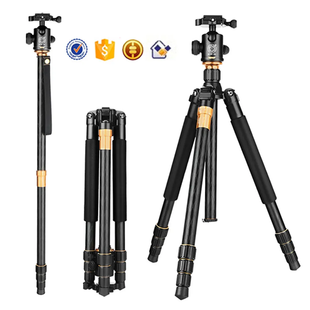 Beike QZSD Q999 Aluminium Tripod/Monopod with Ball Head