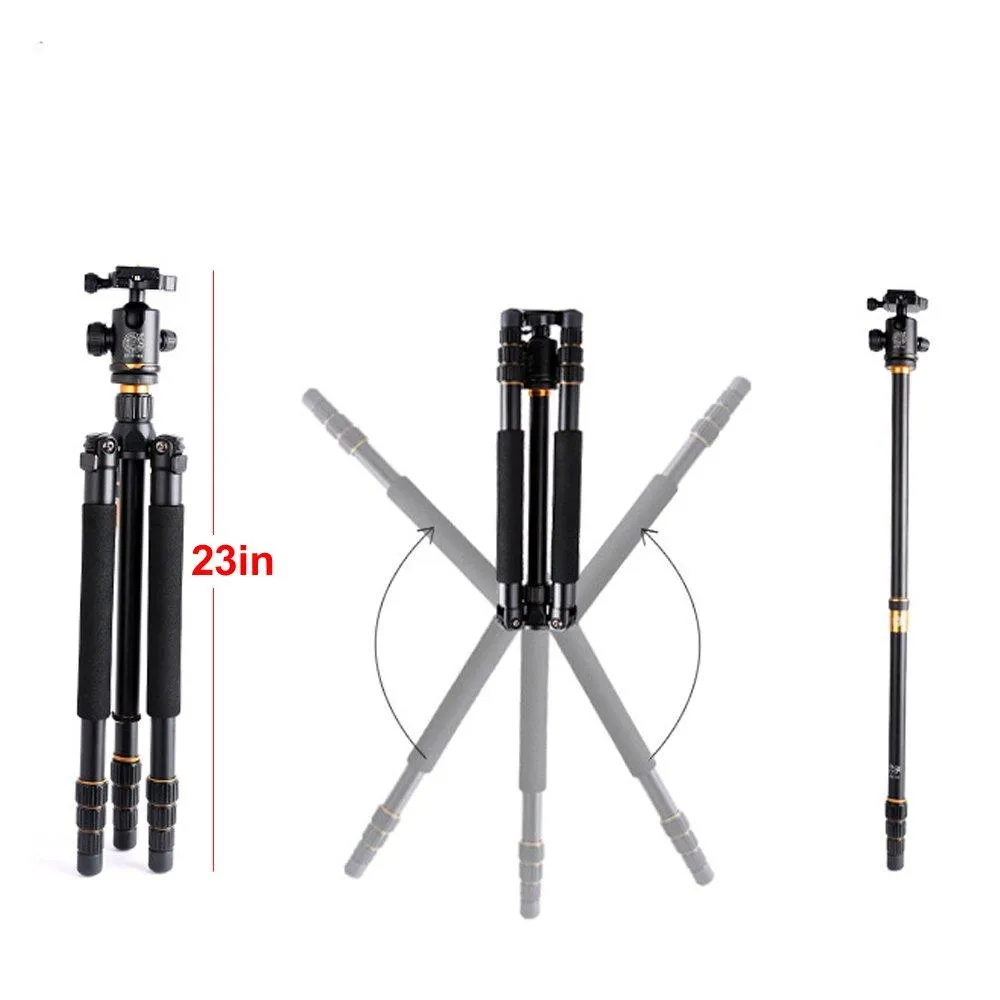 Beike QZSD Q999 Aluminium Tripod/Monopod with Ball Head