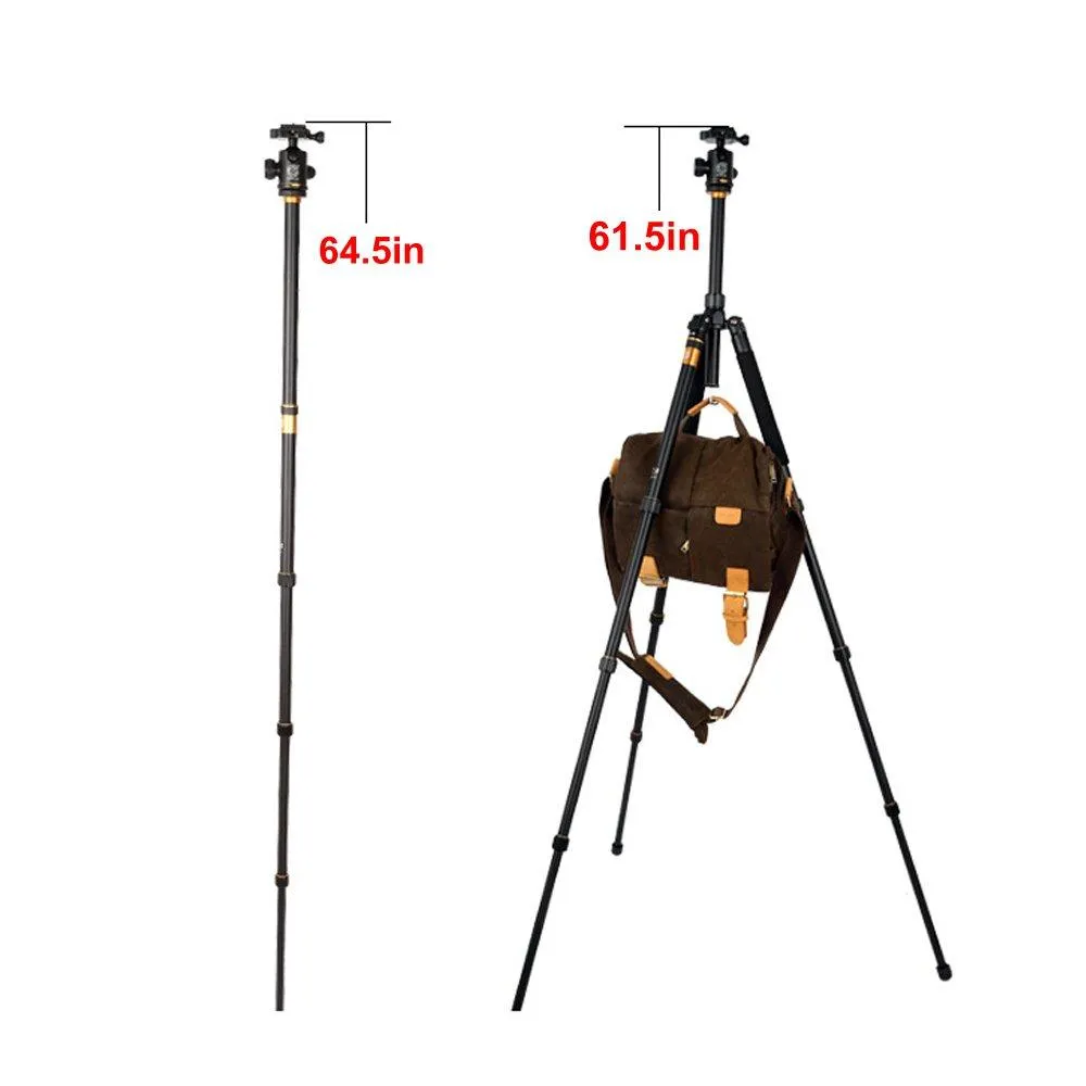 Beike QZSD Q999 Aluminium Tripod/Monopod with Ball Head