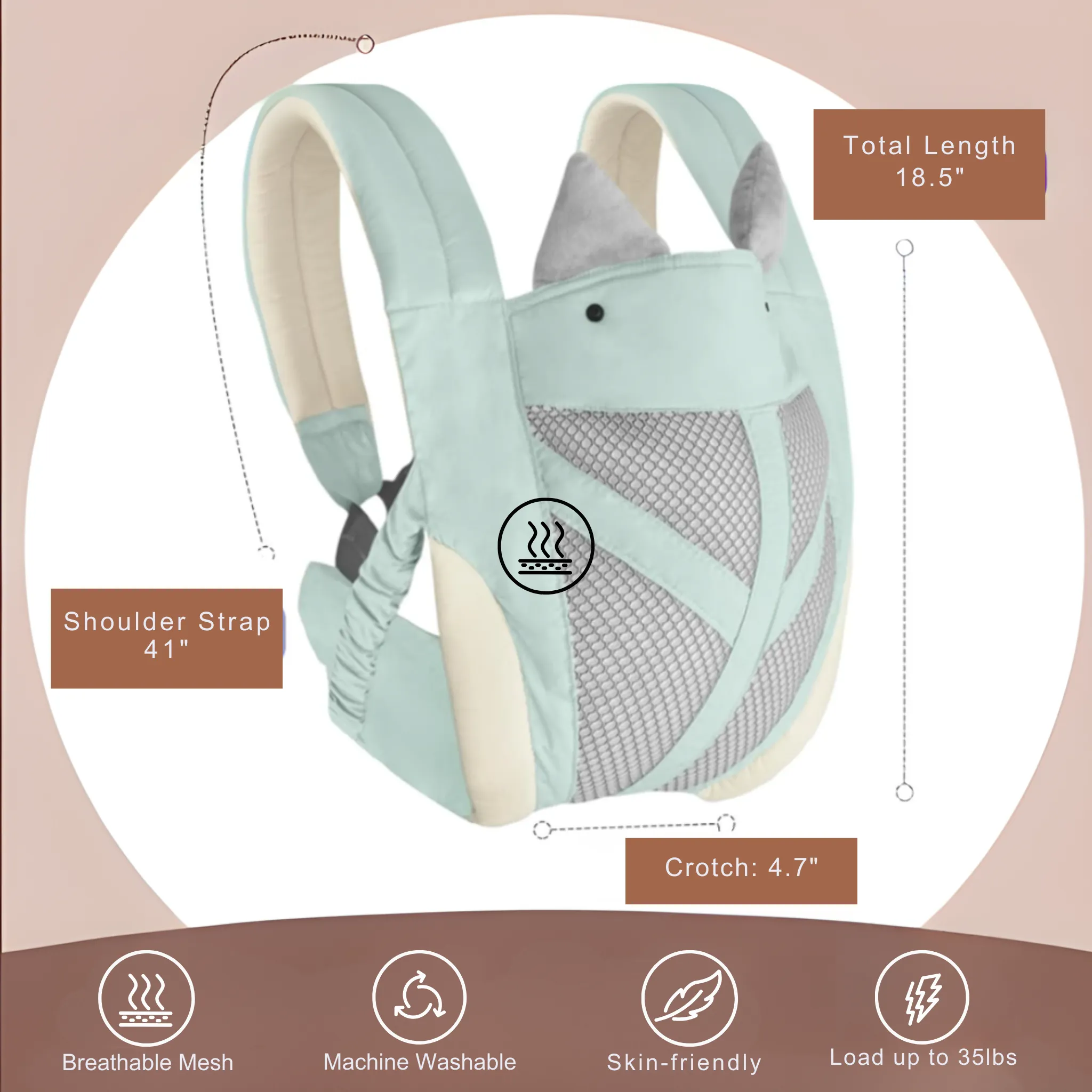 Benny Cool Active Baby Carrier