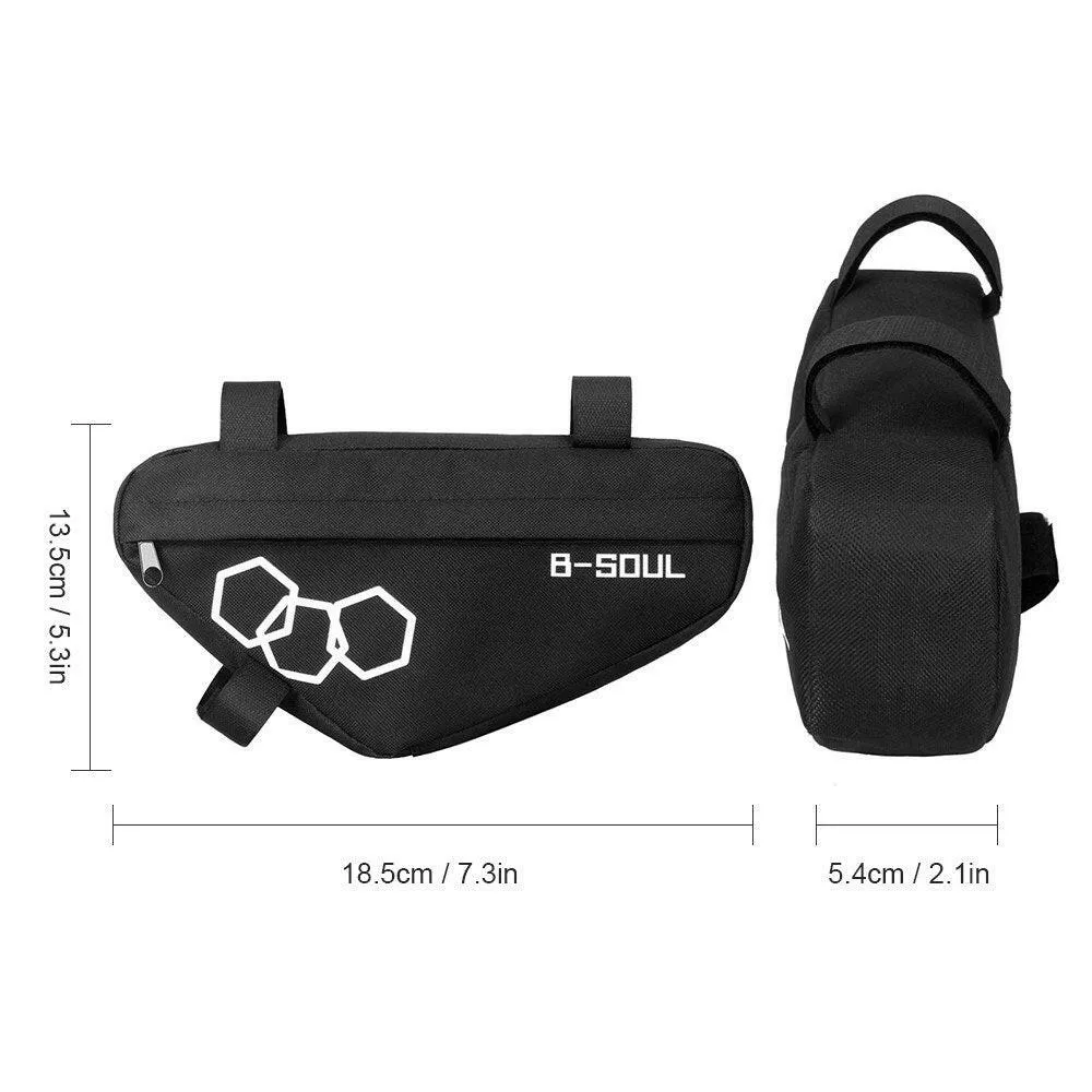 Bike Triangle Bag Bicycle Front Frame Tube Bag Frame Bag MTB Cycling Tool Accessories Storage Bag Pouch