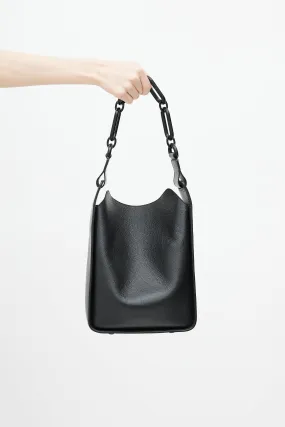 Black Leather Small Tool 2.0 Crossbody Bag