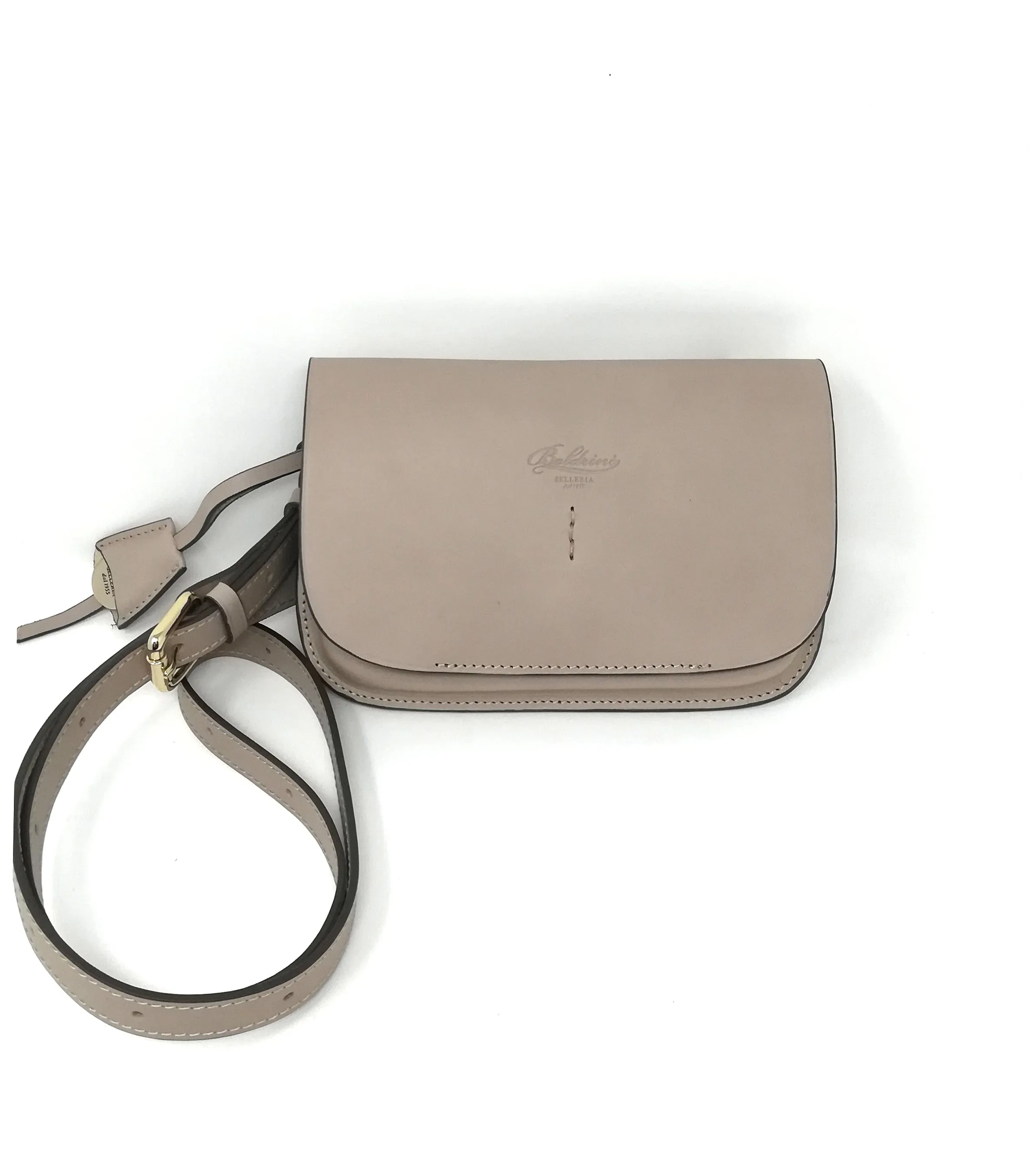 Boldrini Ribot Leather Fanny Pack - Shoulder Bag 07235 // Clay