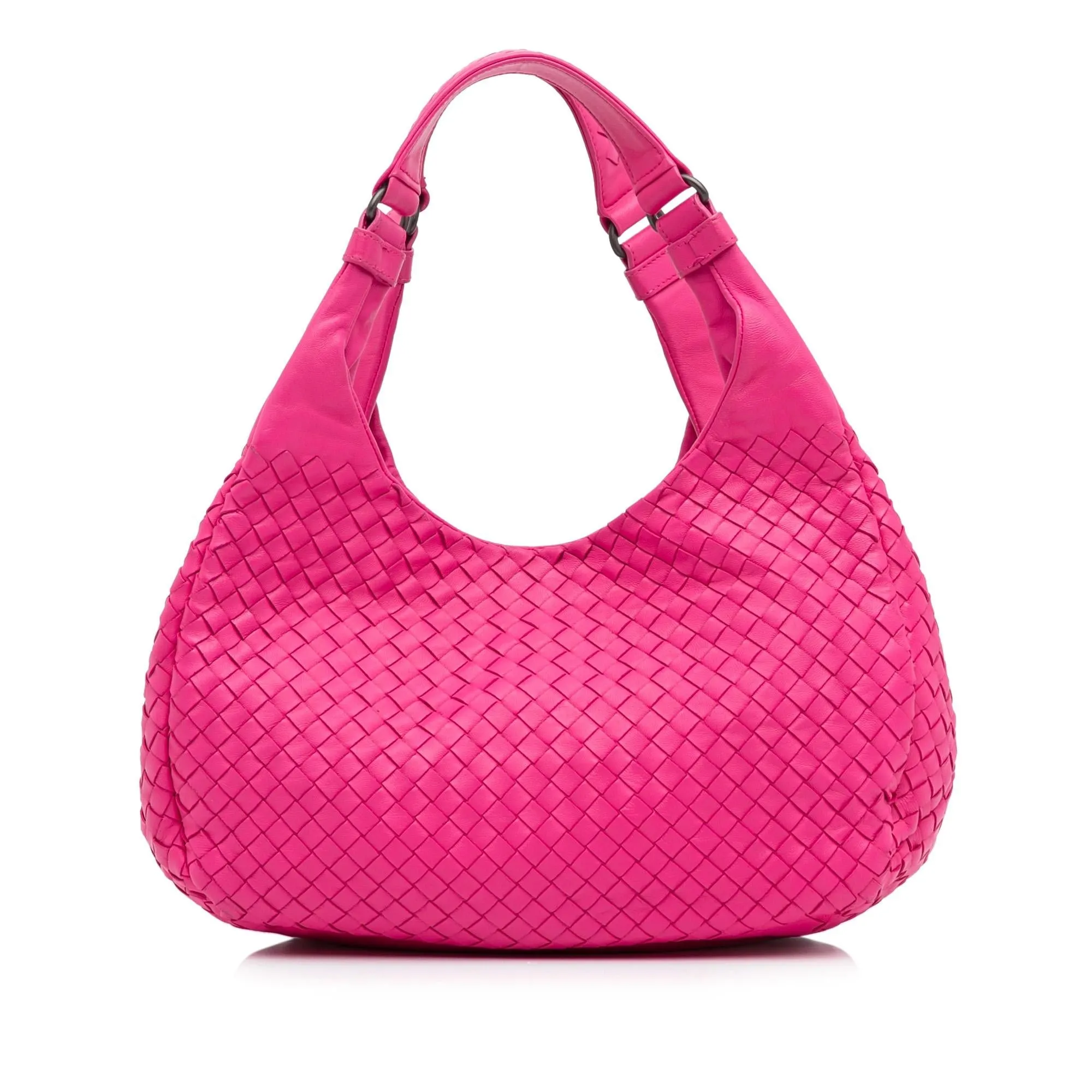 Bottega Veneta Intrecciato Campana Shoulder Bag (SHG-zHaaGr)