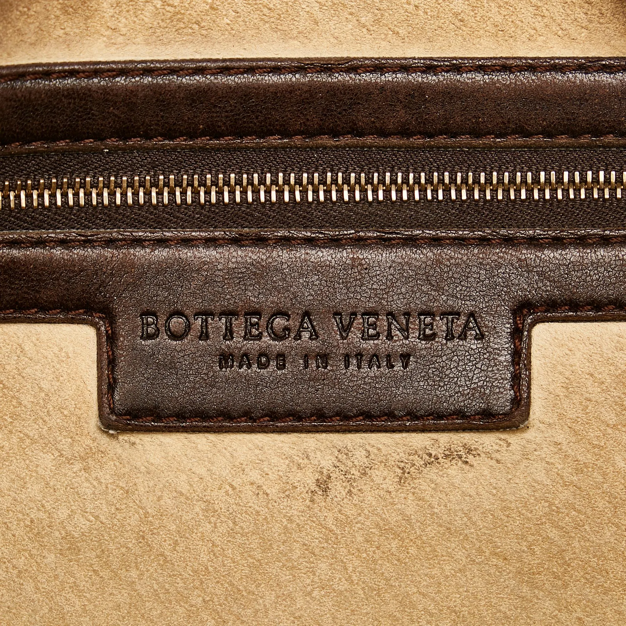 Bottega Veneta Intrecciato Leather Hobo Bag (SHG-34365)