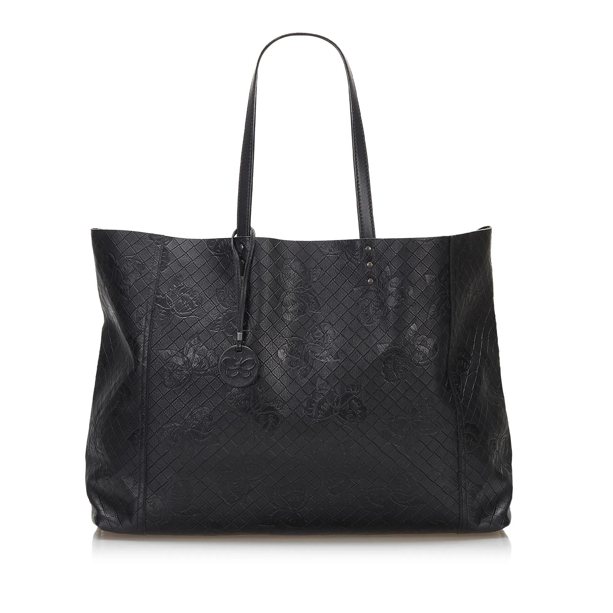 Bottega Veneta Intrecciomirage Butterfly Tote (SHG-37791)