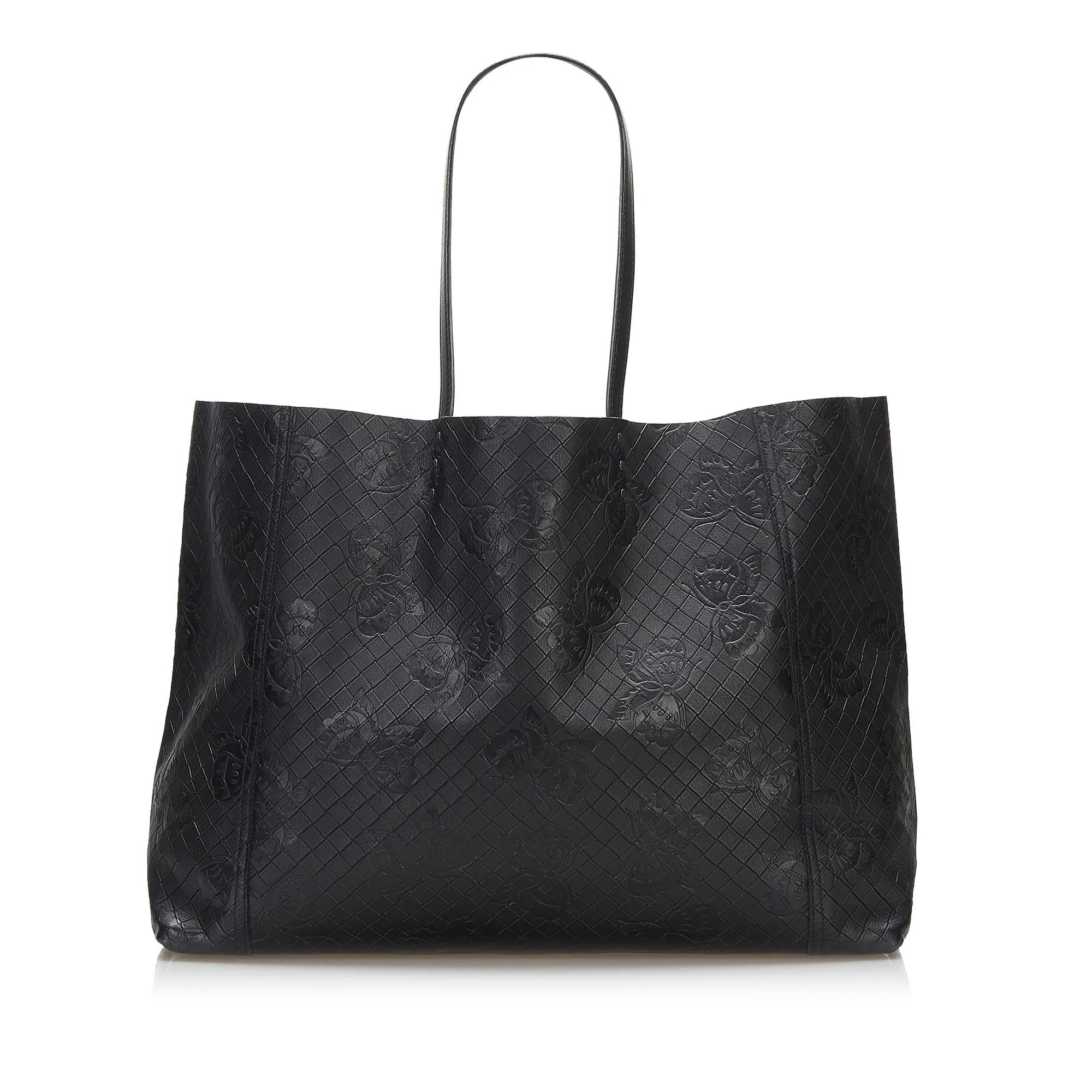 Bottega Veneta Intrecciomirage Butterfly Tote (SHG-37791)