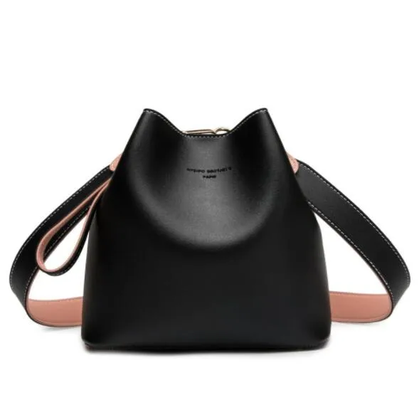 Bucket PU Leather Shoulder Bag