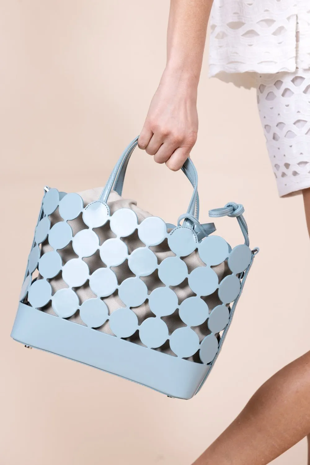 Bulles Bucket Bag - Blue Gray Sand