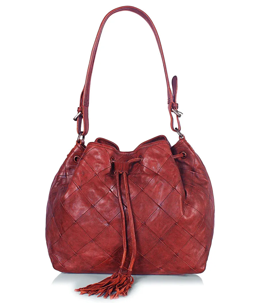 Cannes Diamond Bucket Bag