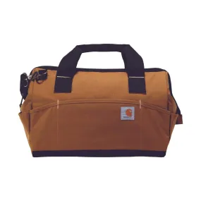 Carhartt 17 Pocket Midweight 16 Inch Tool Bag - Brown