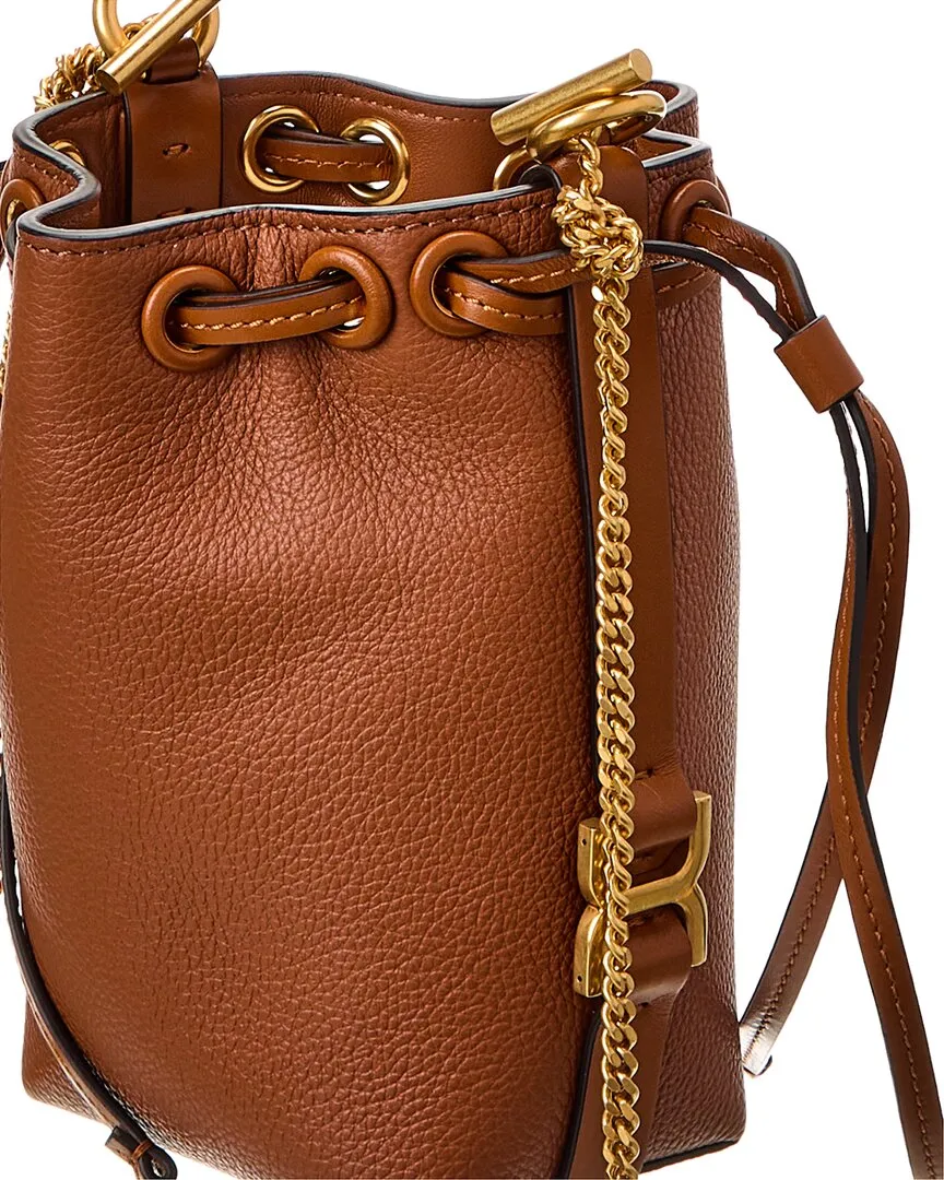 Chloé Marcie Micro Leather Bucket Bag