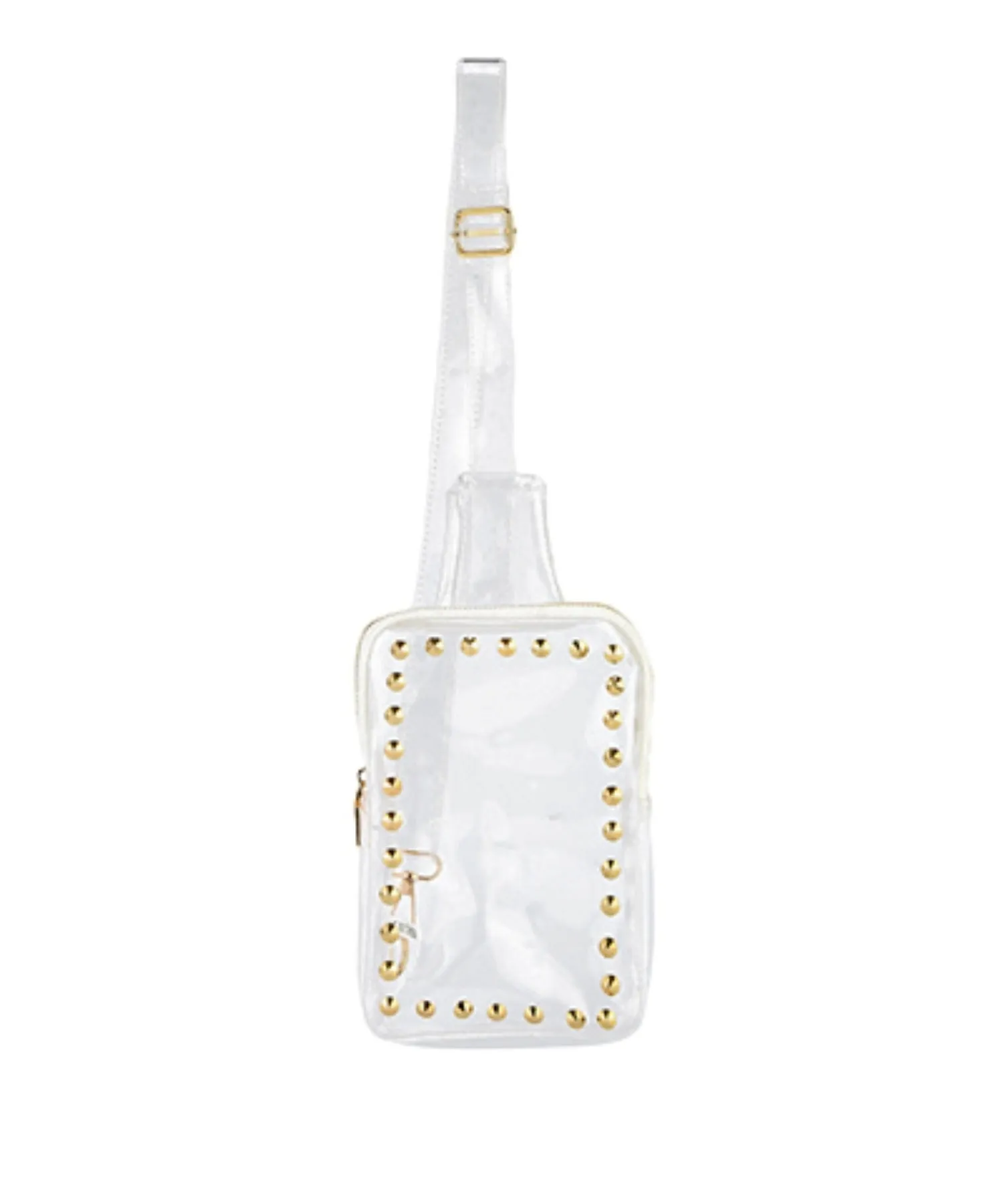 Clear Studded Sling Stadium Bag