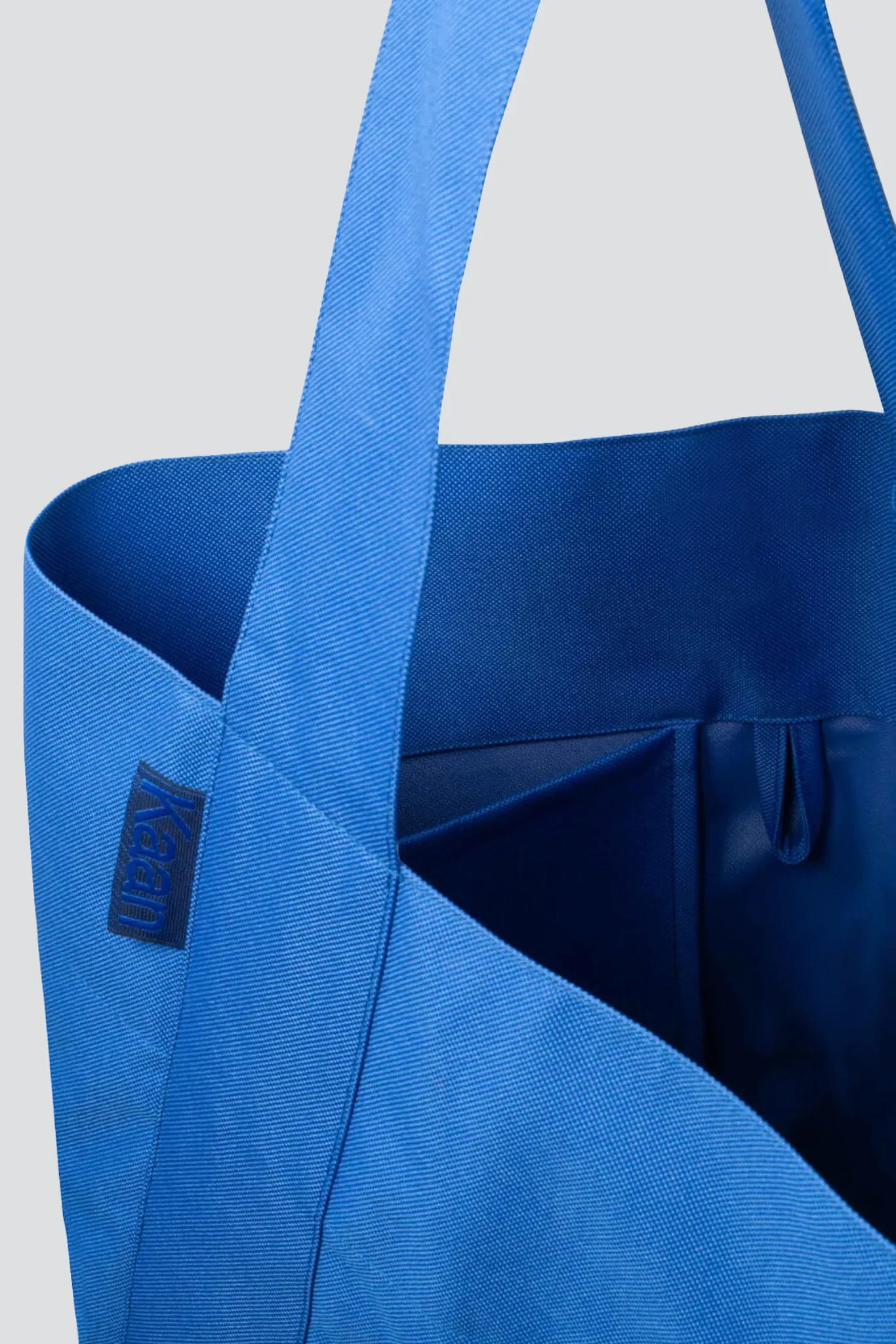 Cobalt Waterproof Canvas Bucket Tote