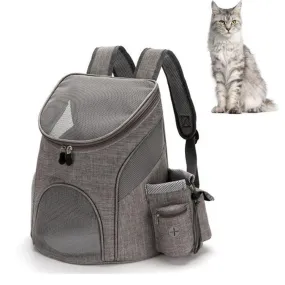 Compact Travel Pet Backpack for Cats and Dogs