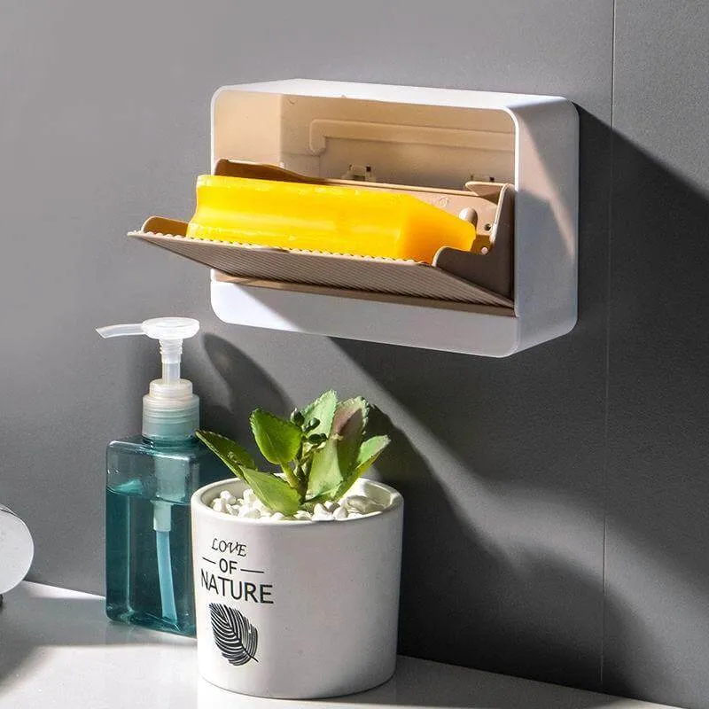 Creative Double Storage Wall Mounted Soap Box