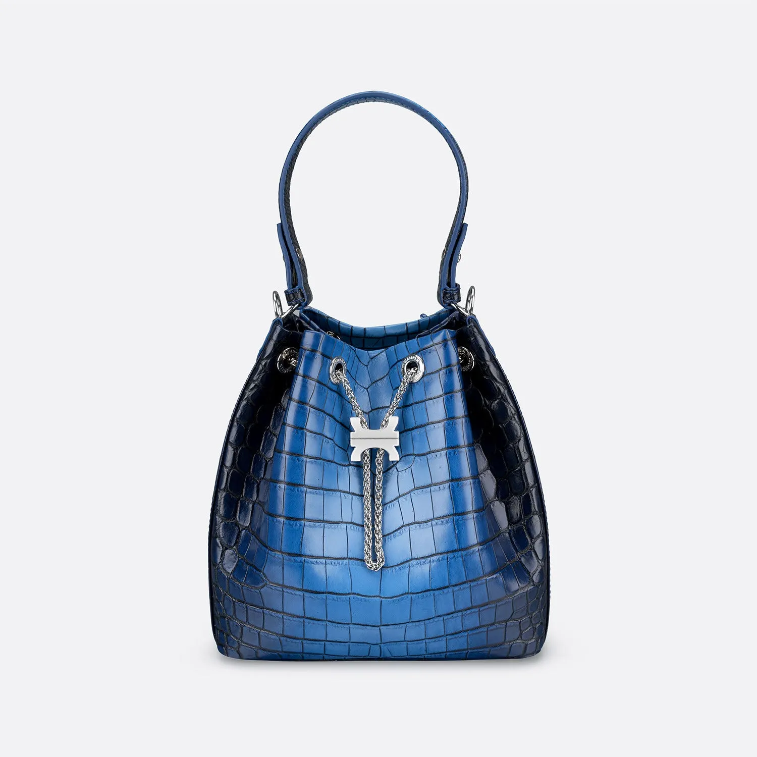 CREST LINK BUCKET BAG