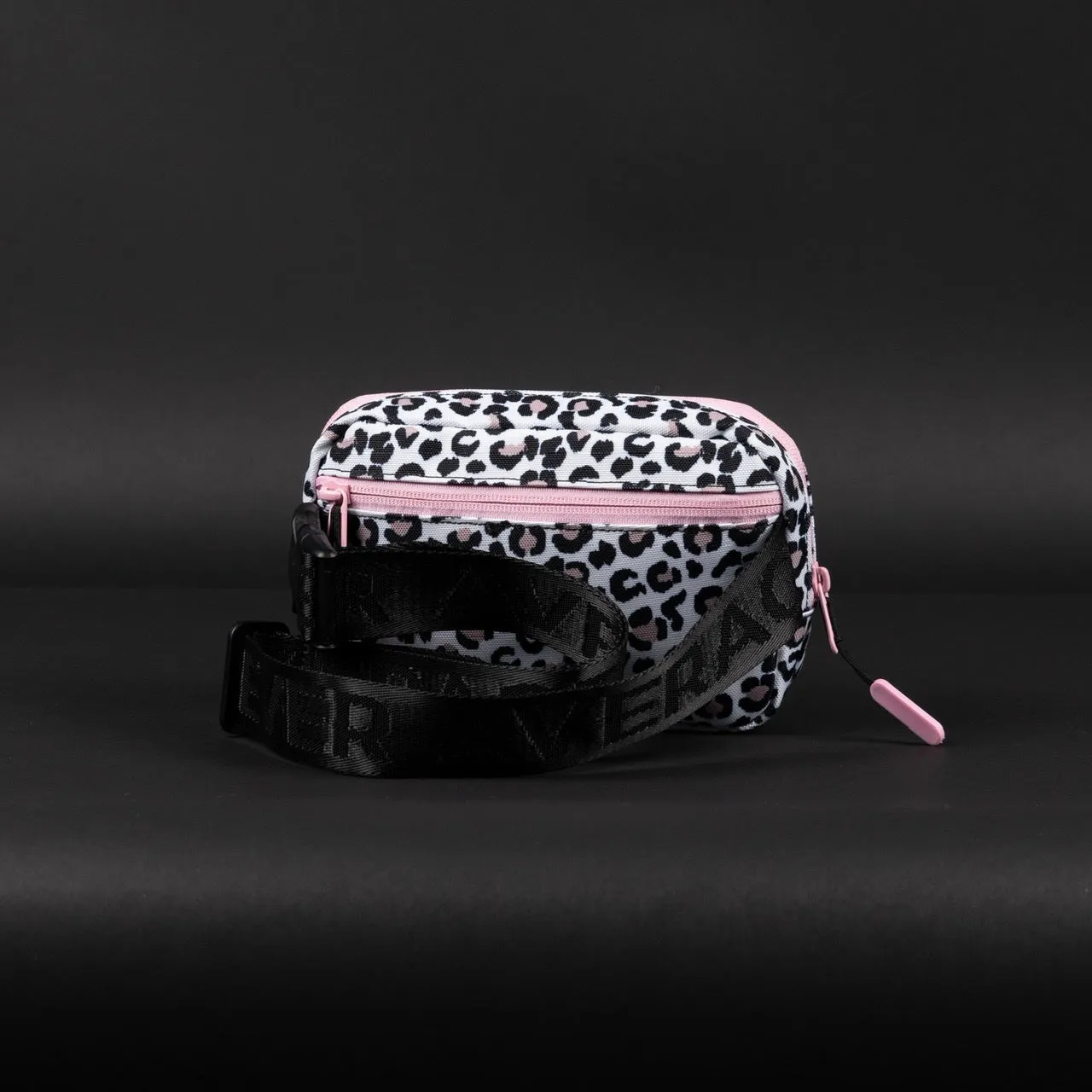 Crossbody Pack Leopard Pink Zip