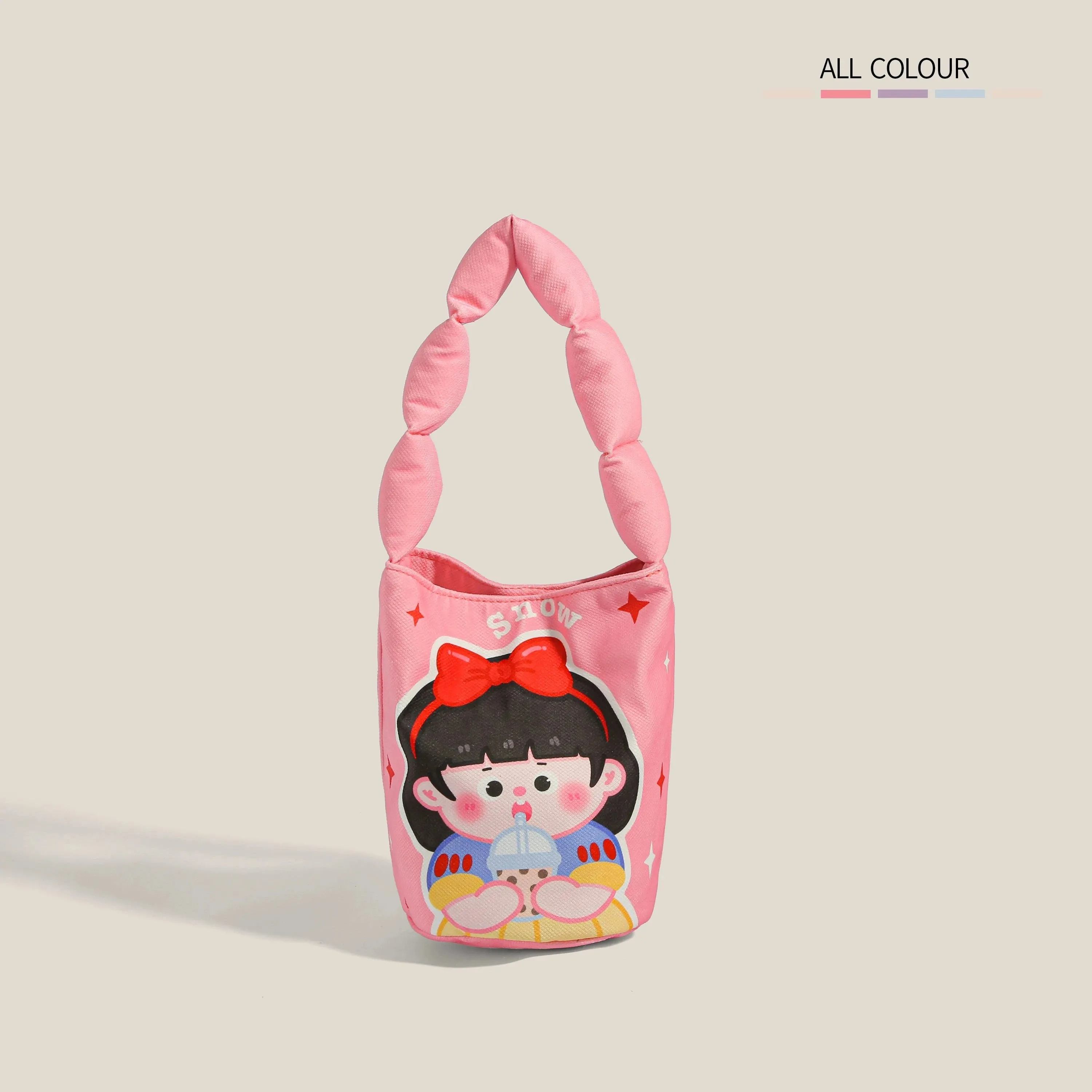 Cute Cartoon Graffiti Canvas Bag