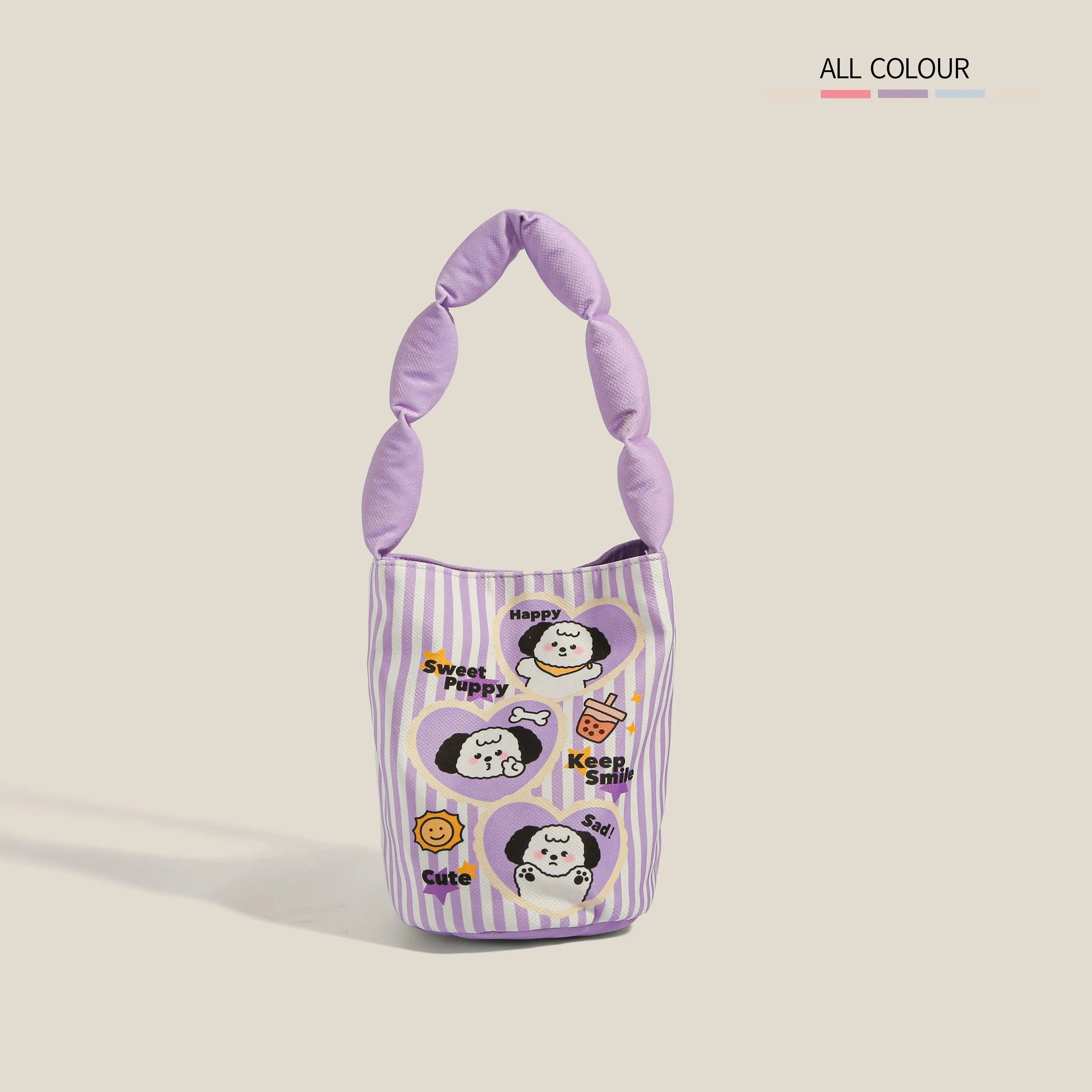 Cute Cartoon Graffiti Canvas Bag