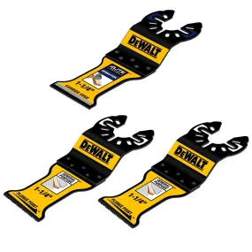 DEWALT DWA4258-3 - Oscillating 1 1/4 Inch PLUNGEPOINT General Purpose Blade 3 Pack