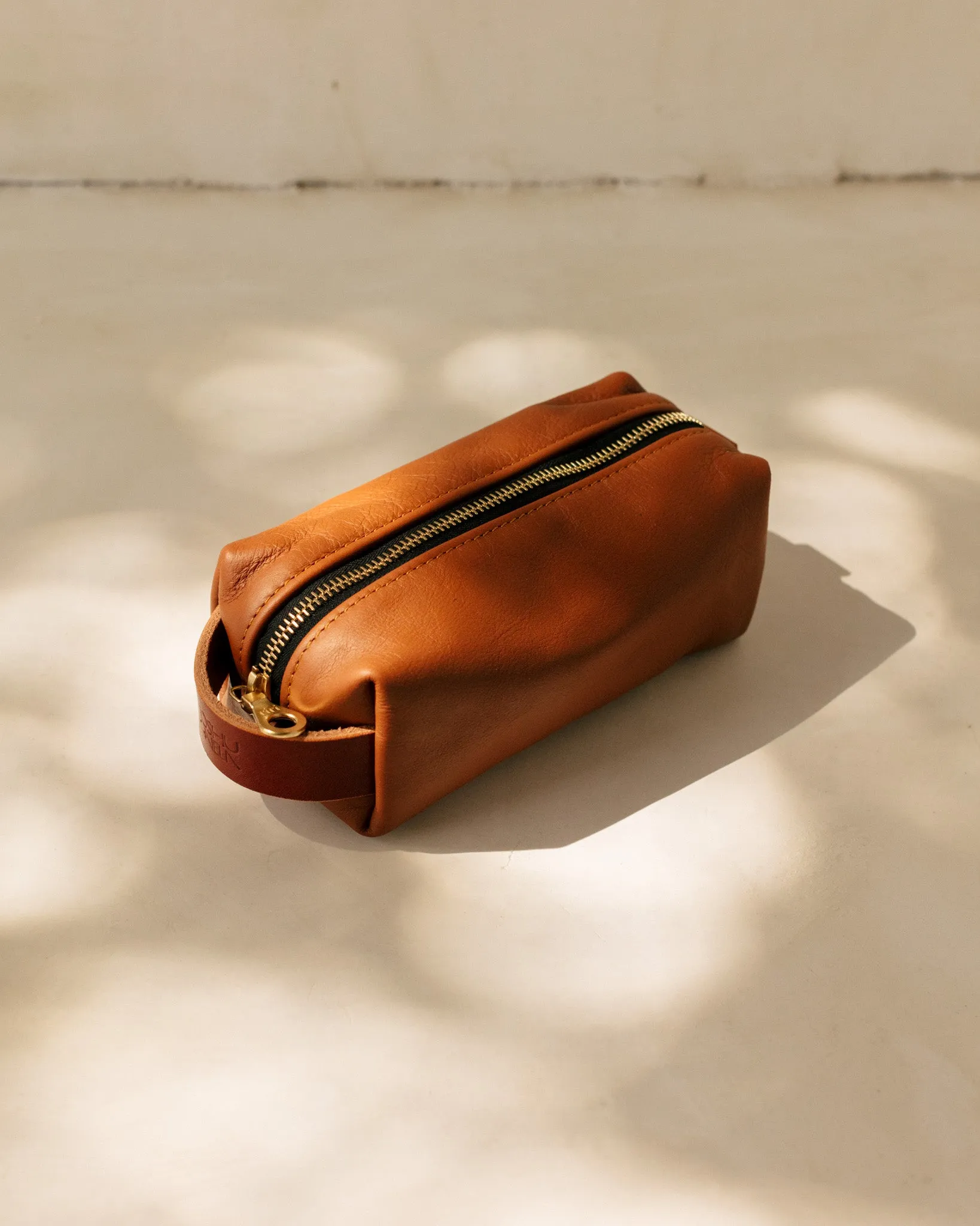 Dopp Kit in Leather - Small