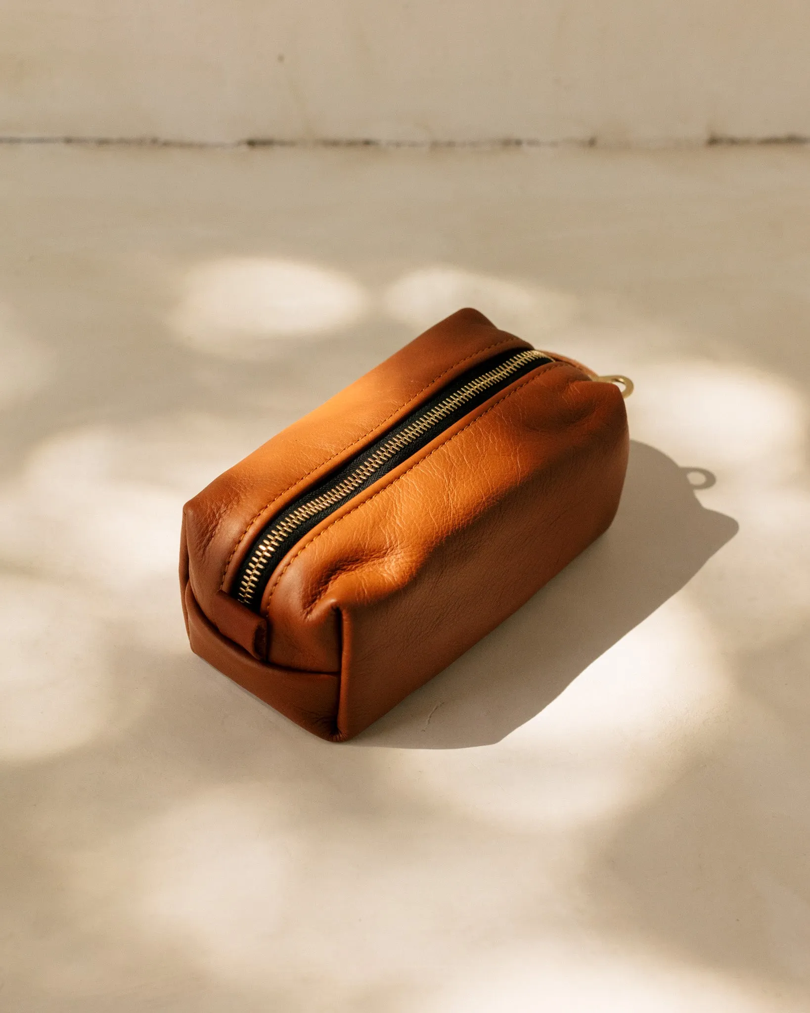 Dopp Kit in Leather - Small