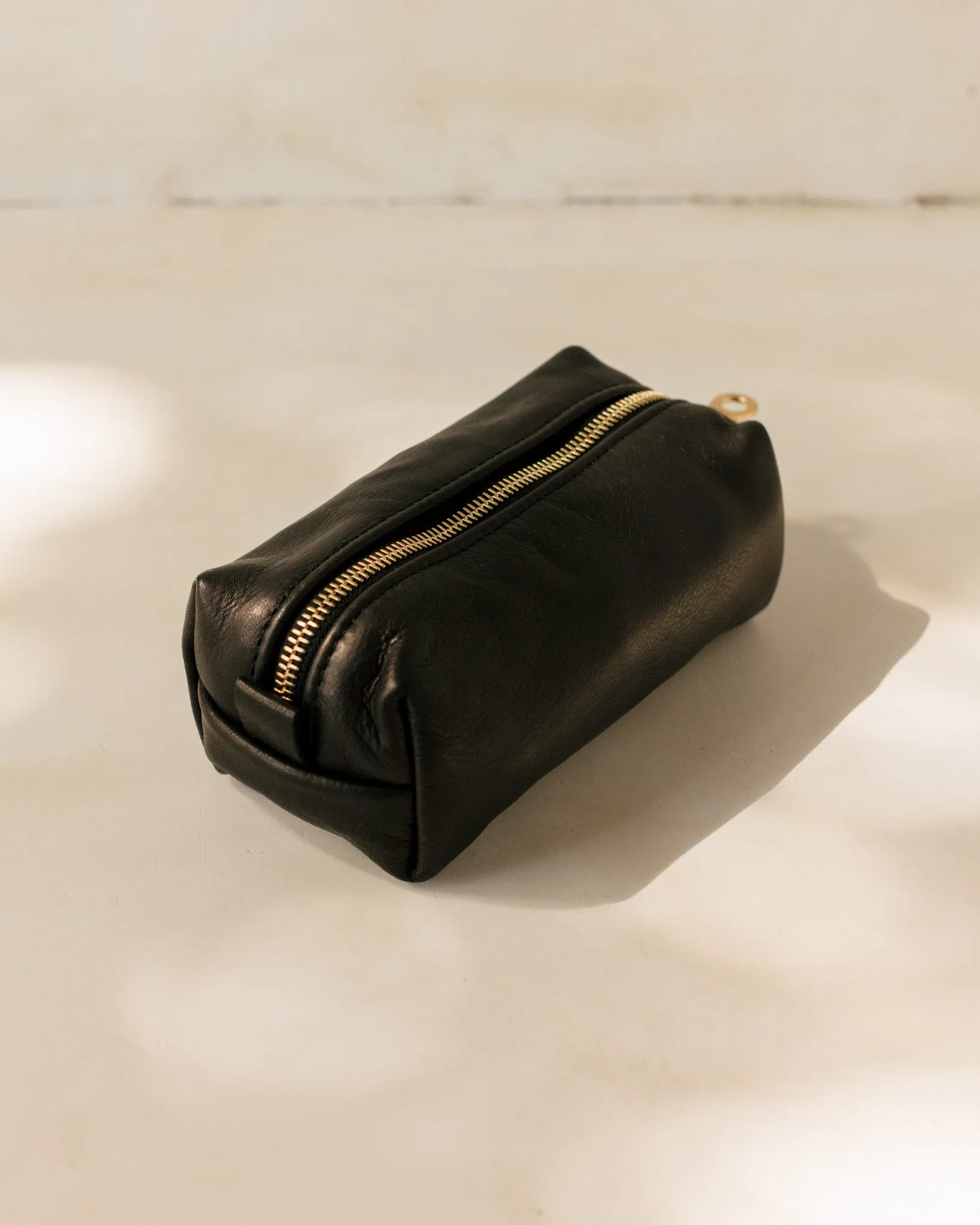 Dopp Kit in Leather - Small