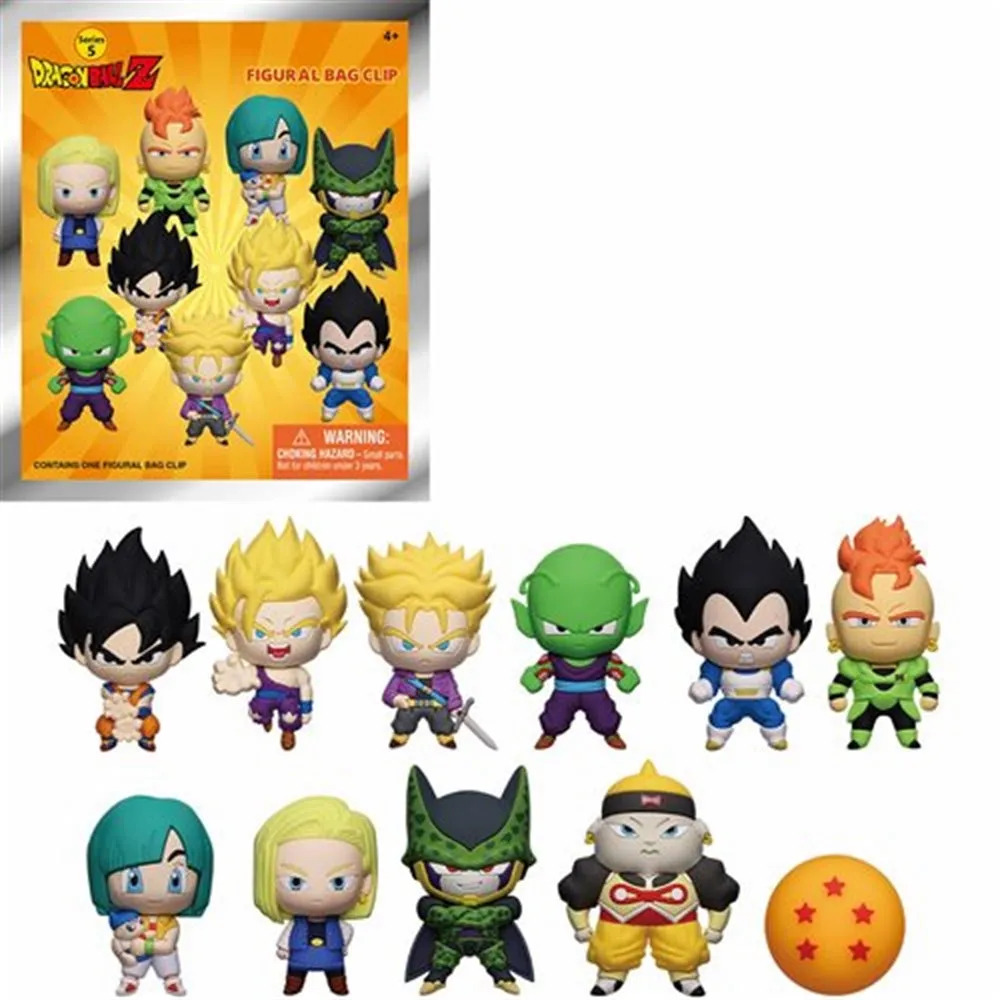 Dragon Ball Z 3D Foam Keyring Blind Bag Asst-Ser. 5-24pcs PDQ