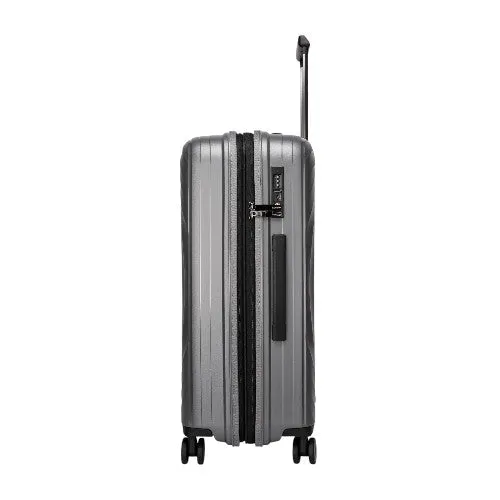 Eagle PP ABS Hard Shell Large Suitcase with TSA Lock and 4 Spinner Wheels - 28"