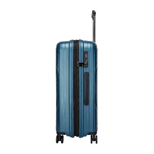 Eagle PP ABS Hard Shell Large Suitcase with TSA Lock and 4 Spinner Wheels - 28"