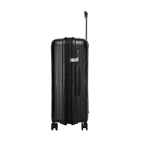 Eagle PP ABS Hard Shell Large Suitcase with TSA Lock and 4 Spinner Wheels - 28"