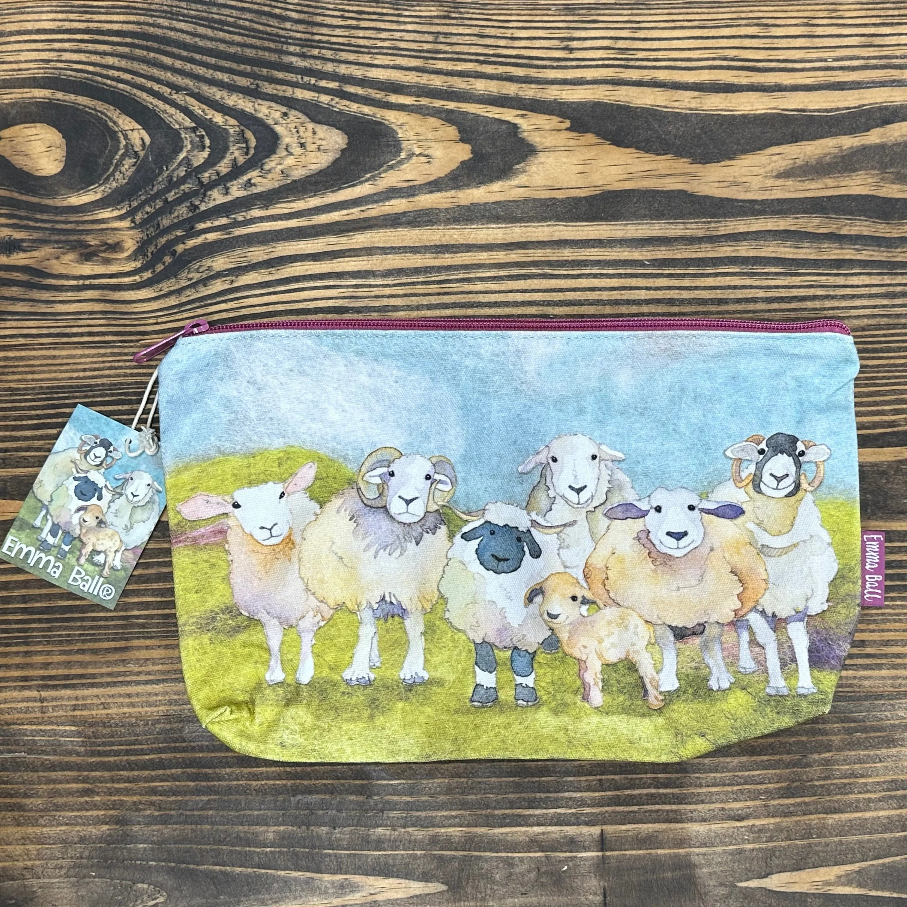 Emma Ball Zipped Pouches