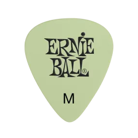 Ernie Ball Super Glow Cellulose Picks Medium 12-Pack