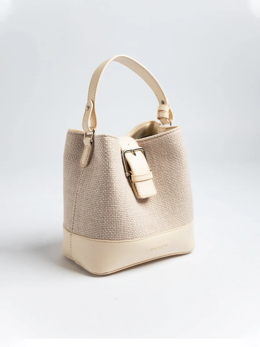 Eryca Raffia Bucket Bag