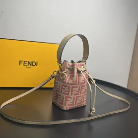 FI Mon Tresor Pink Mini Bag For Woman 18cm/7in