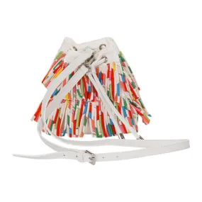 Girls Multi Coloured Bucket Bag